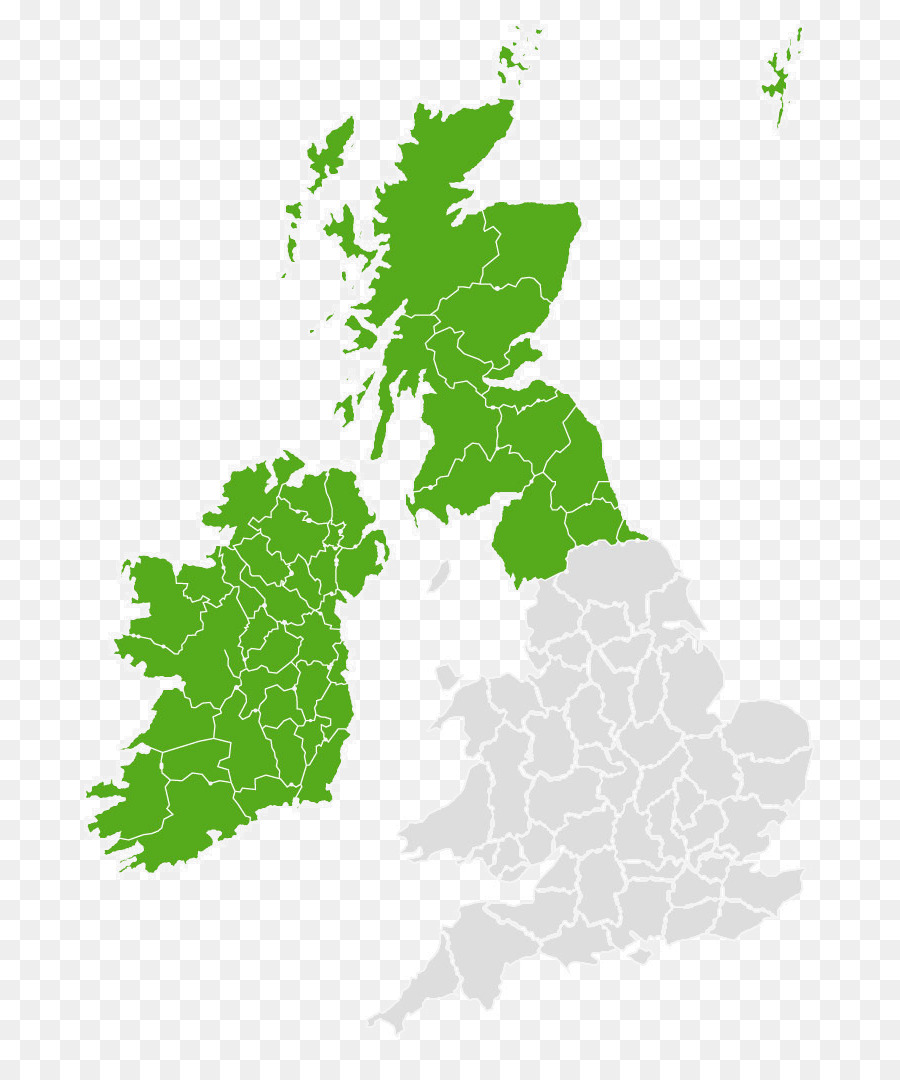 Mapa De Reino Unido，Países PNG