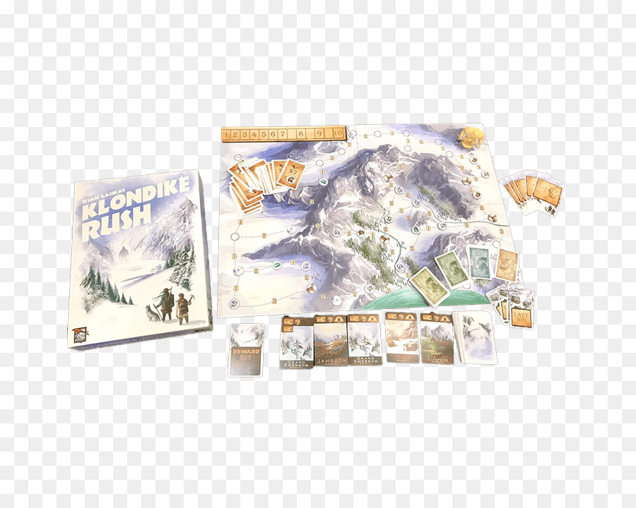 Fiebre Del Oro De Klondike，Juego De Mesa PNG