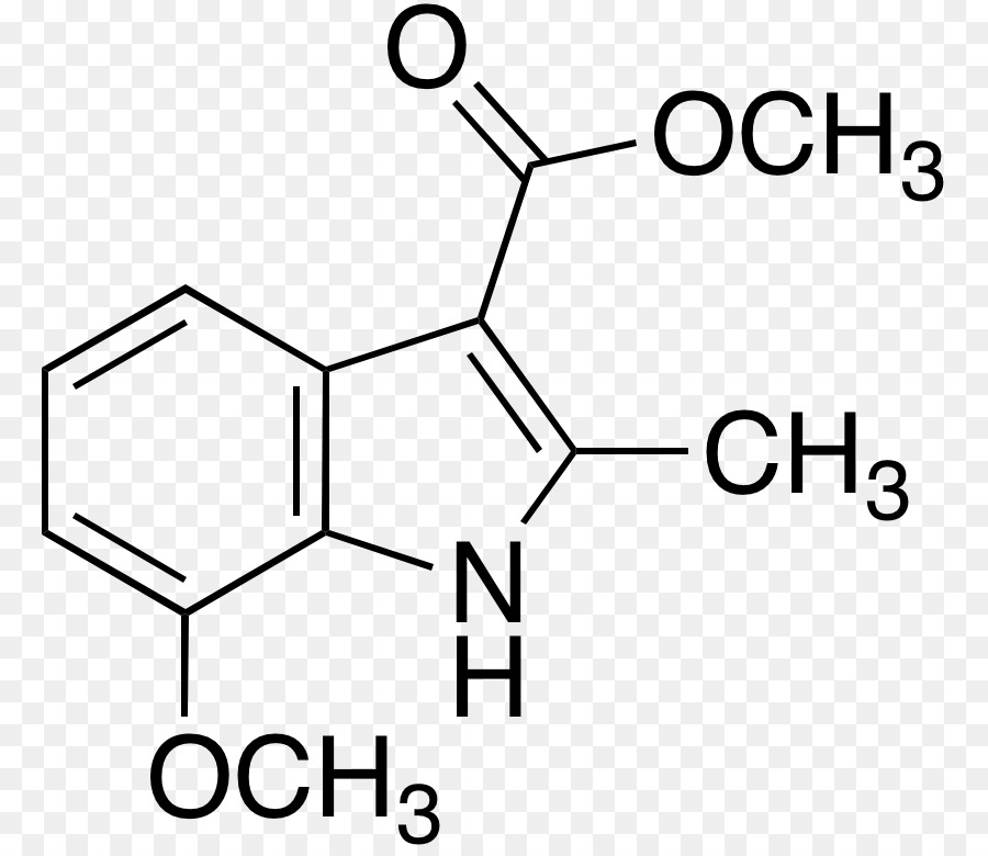 Indole，Molécula PNG