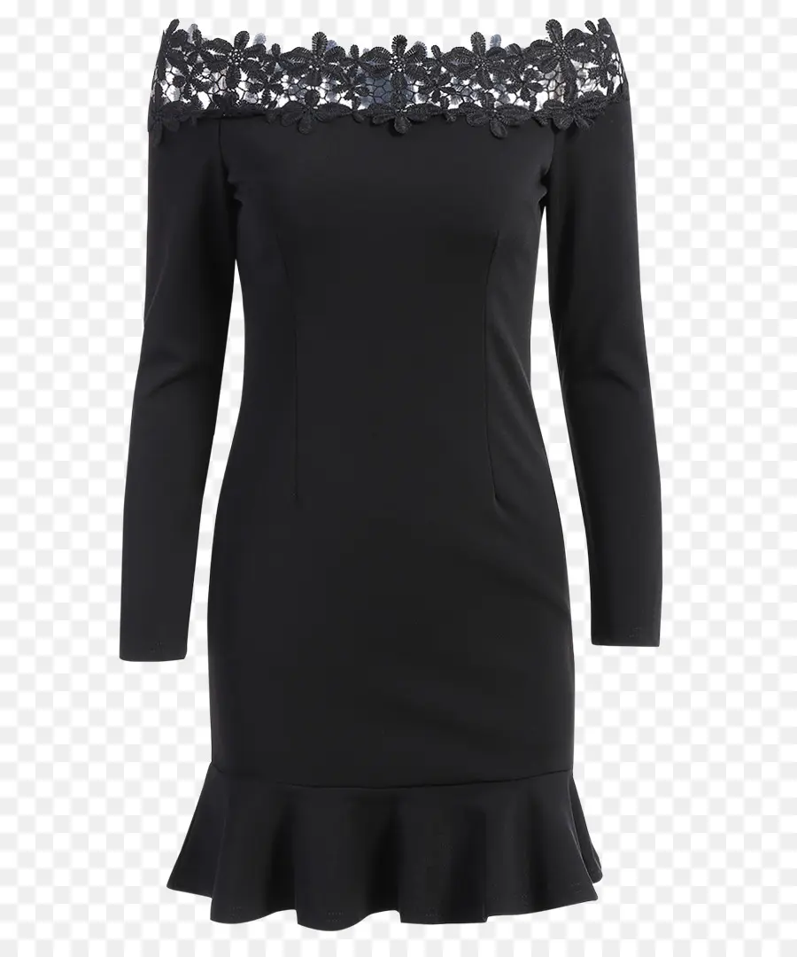 Pequeño Vestido Negro，Manga PNG