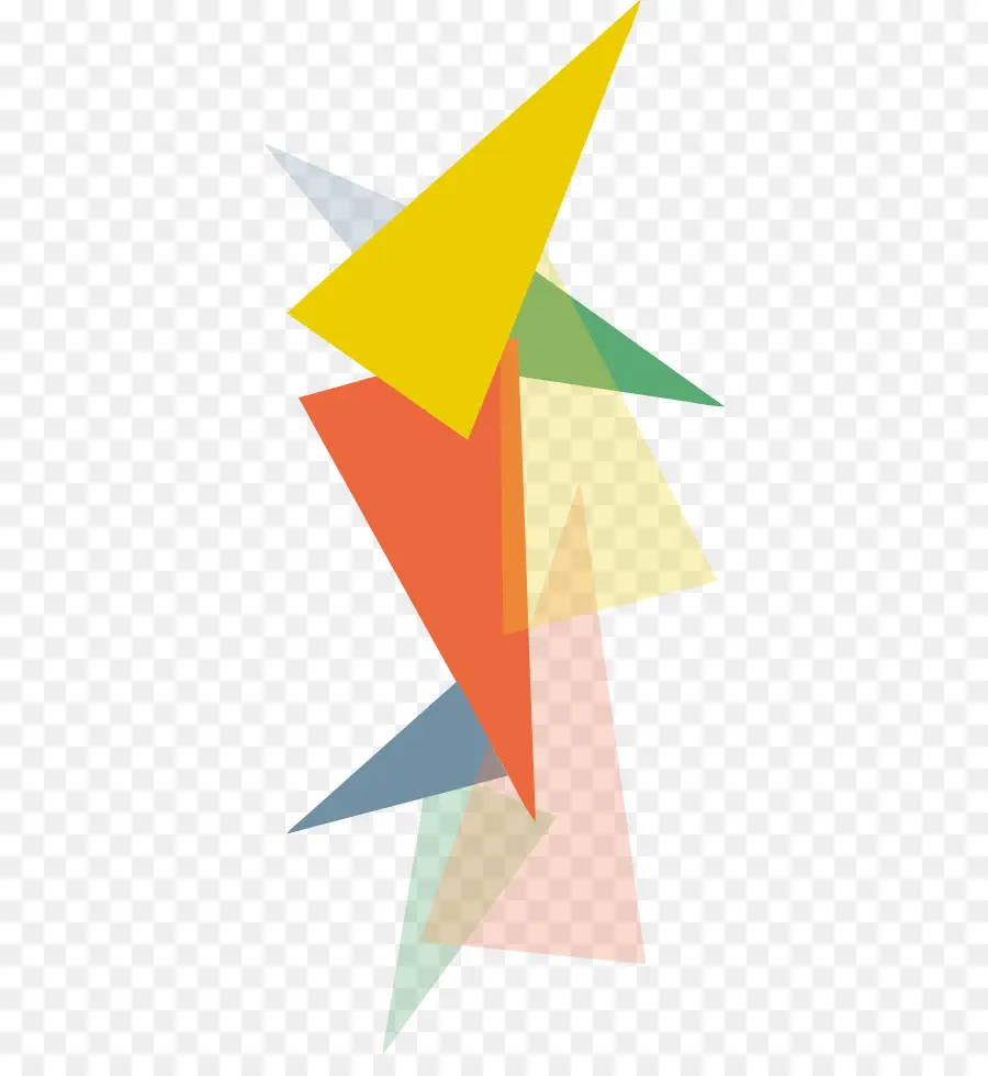 Formas Coloridas，Triangulos PNG