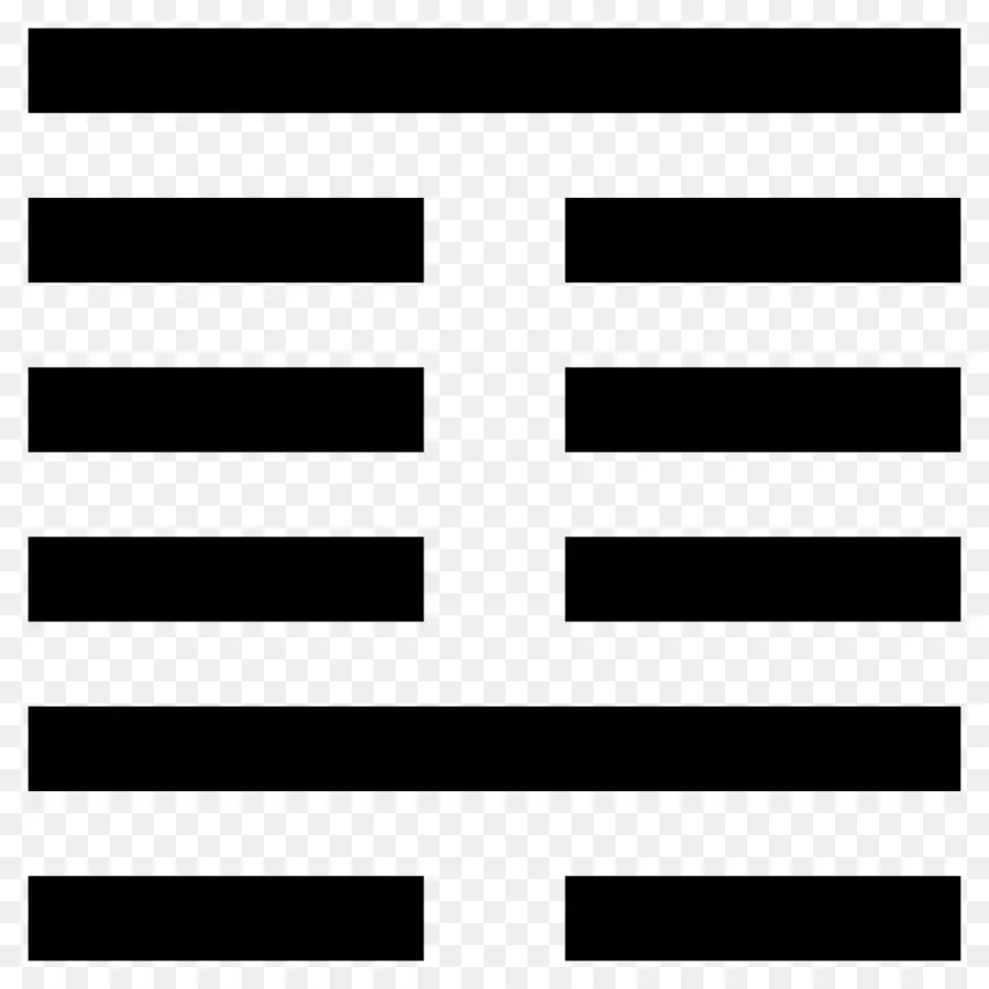 I Ching，Hexagrama PNG