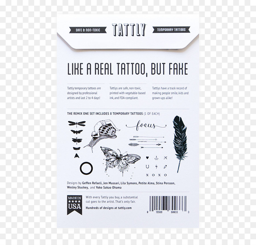 Tattly，Tatuaje PNG