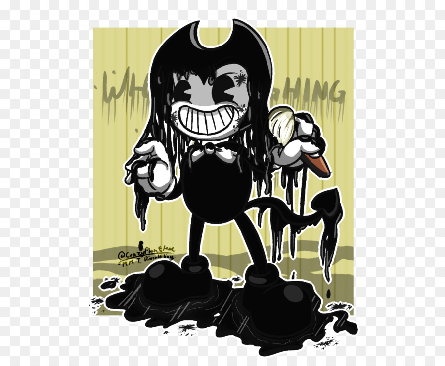 Bendy Y La Tinta De La Máquina，Dibujo PNG