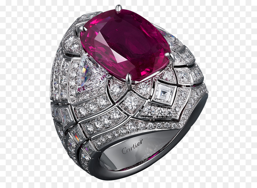 Rubí，Anillo PNG