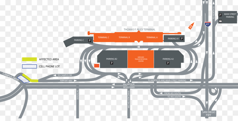 Aeropuerto John Wayne，Celular Mucho PNG