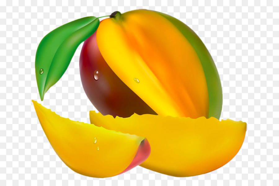 Rodaja De Mango，Hojas PNG