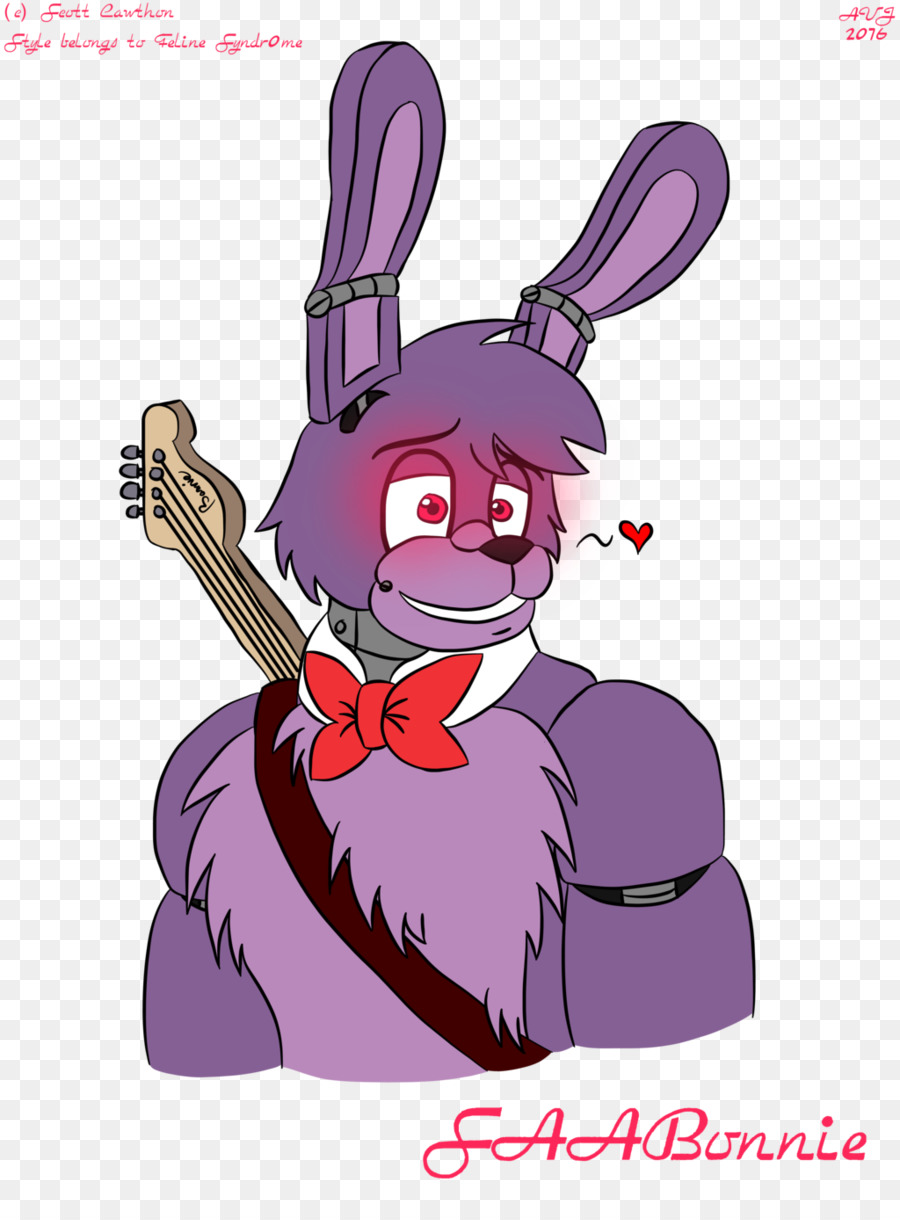 Conejito Morado，Guitarra PNG