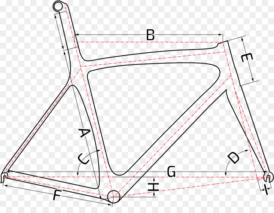 Cuadro De Bicicleta，Diseño PNG