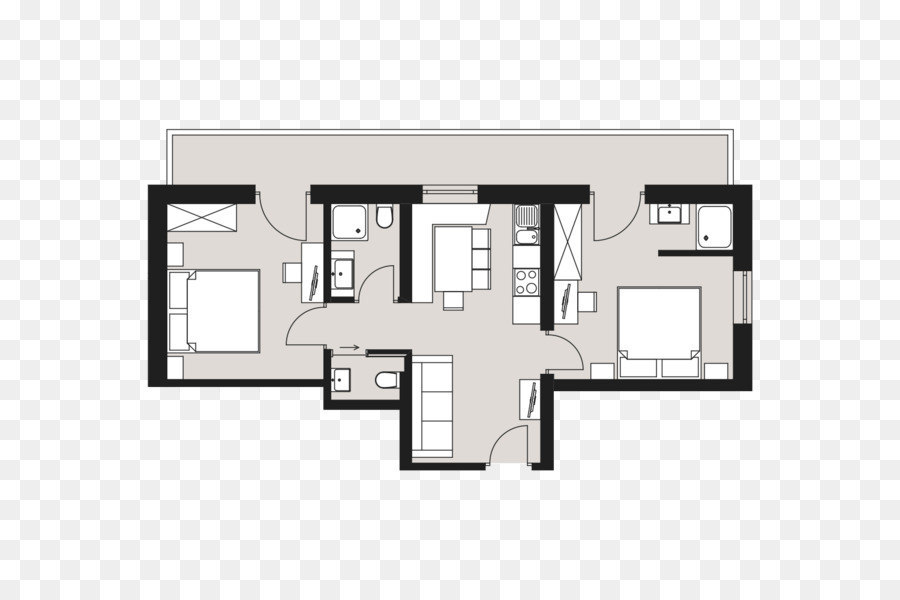 Plano De Planta Del Apartamento，Plano De Planta PNG