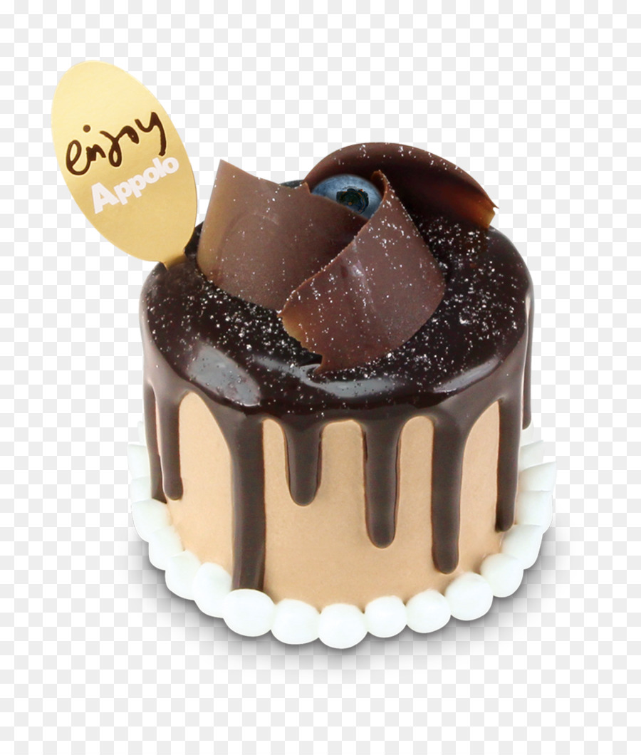 Pastel De Chocolate，Ganache De Chocolate PNG