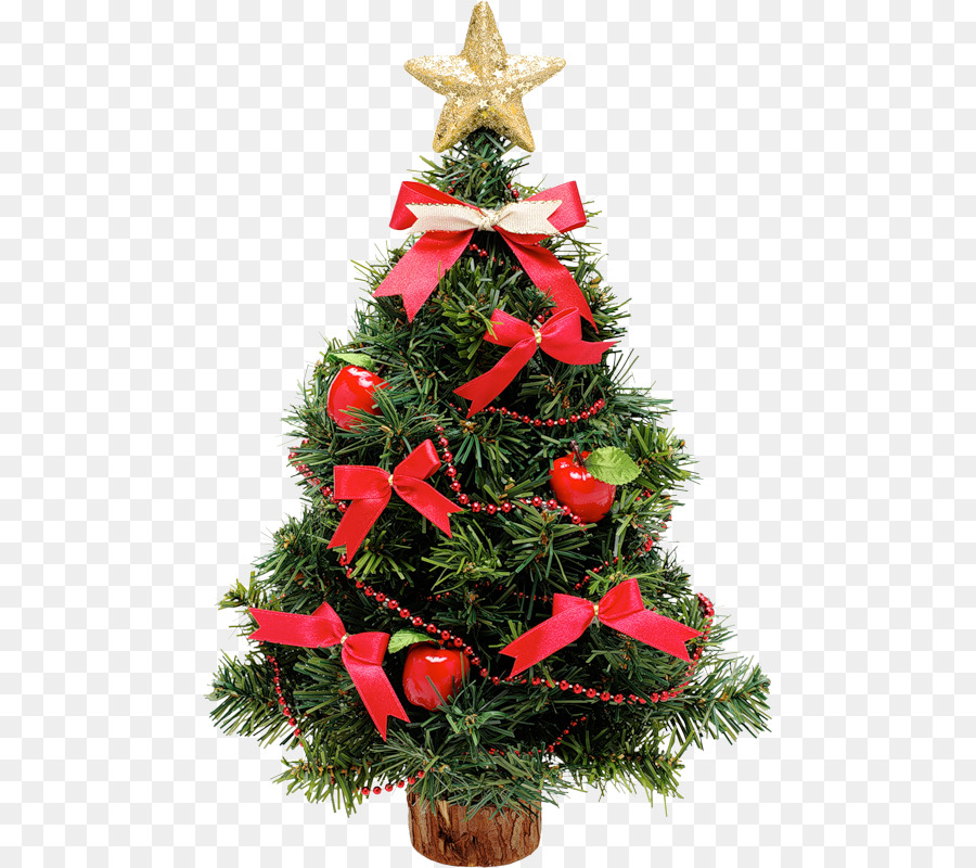 árbol De Navidad，Rosa PNG