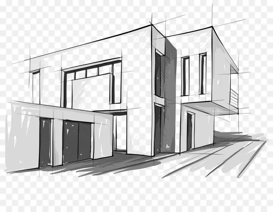 La Arquitectura，Dibujo Arquitectónico PNG