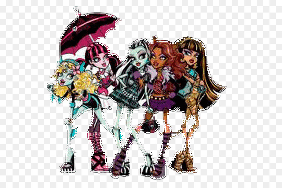 Monster High，Muñeca PNG