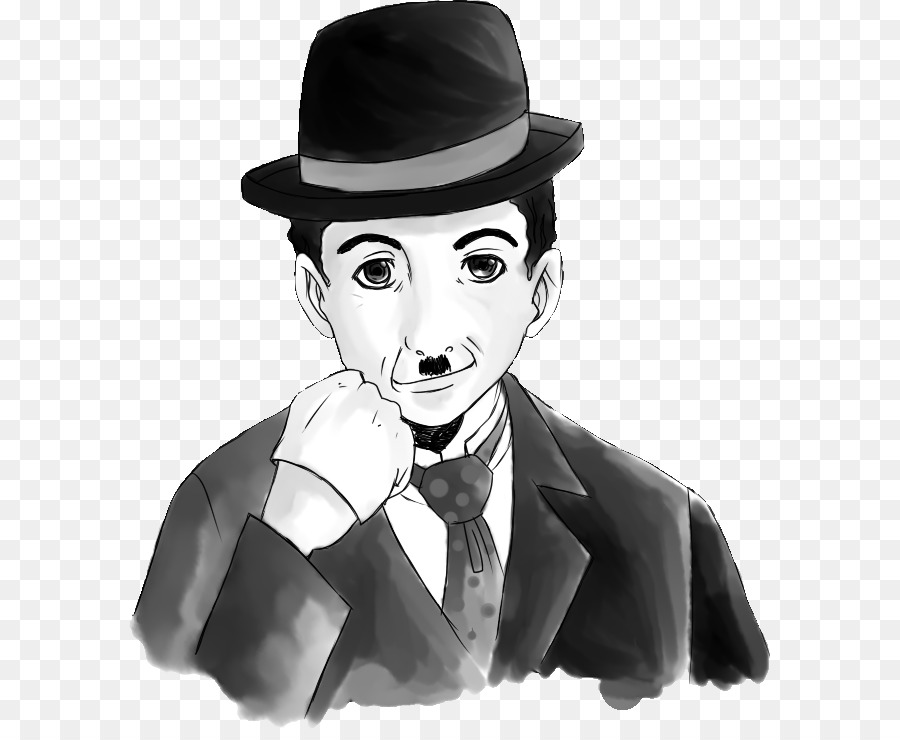 Charlie Chaplin，Dibujo PNG