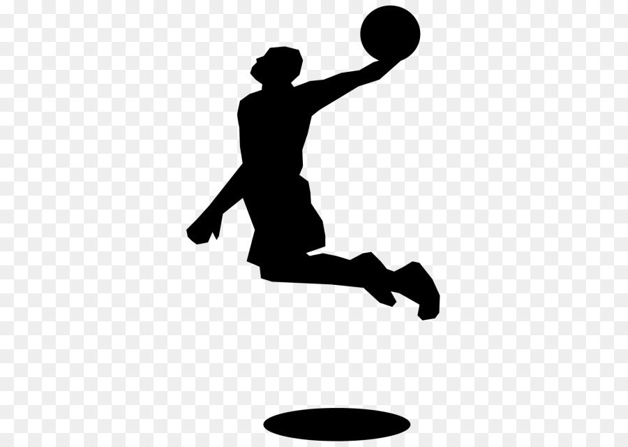 Silueta，Baloncesto PNG