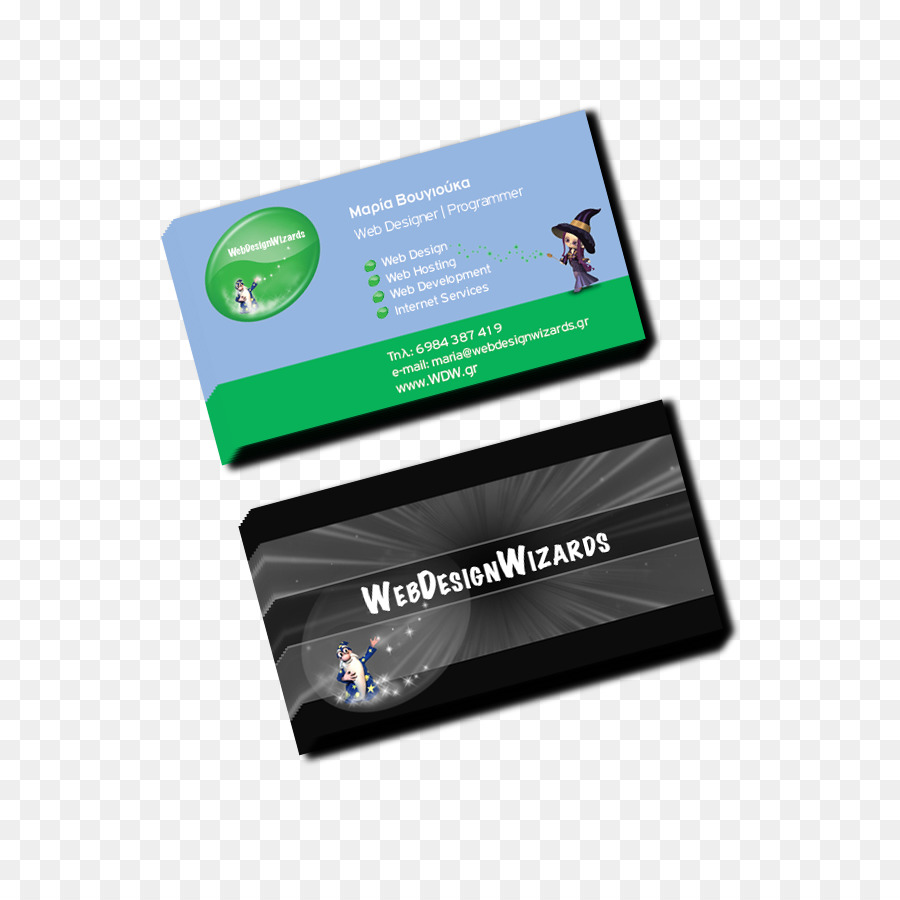 Webdesignwizards Grecia，Tarjetas De Visita PNG