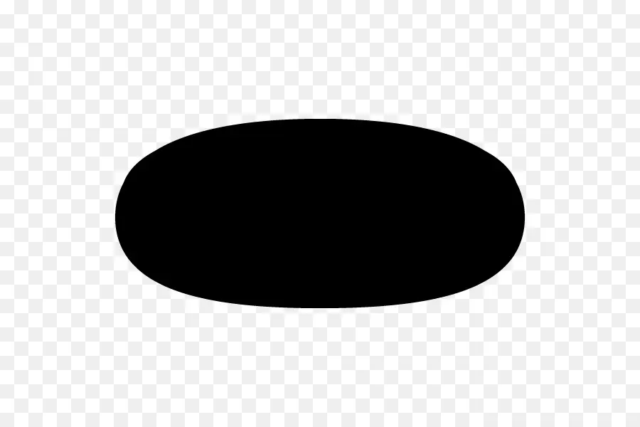 Oval，Negro M PNG