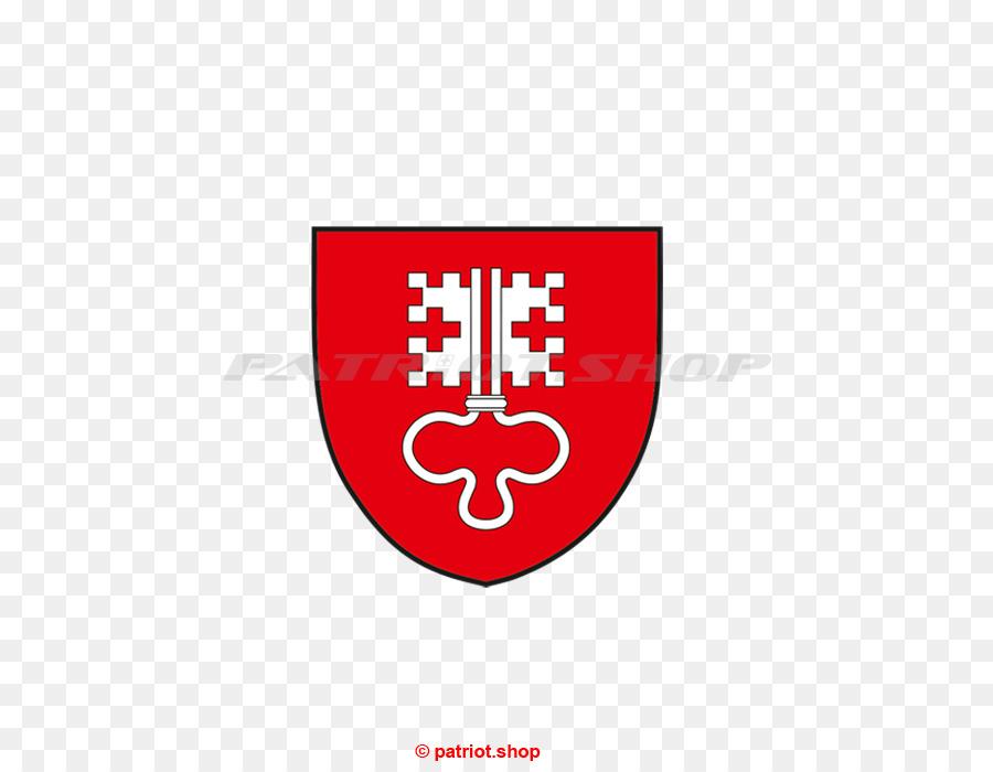 Escudo Rojo Con Llave，Emblema PNG