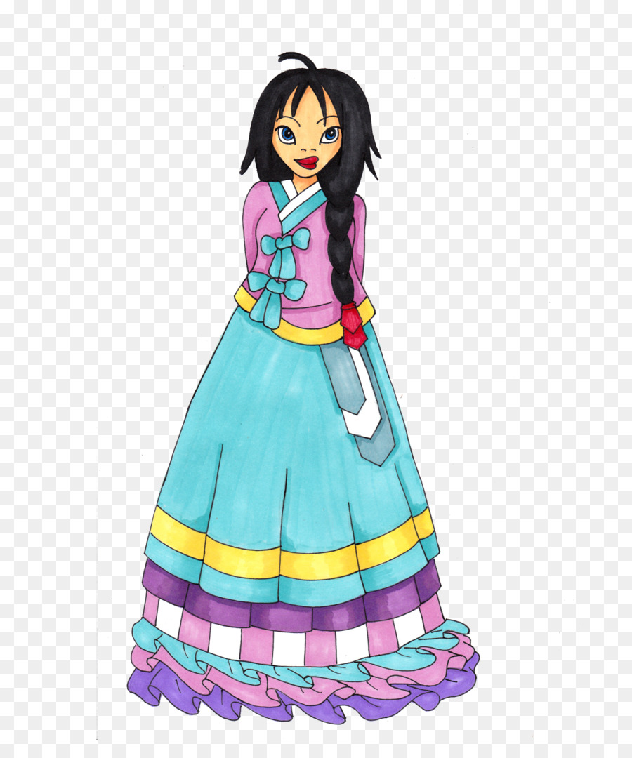 Corea，Hanbok PNG