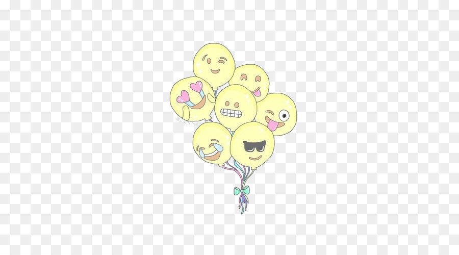 Globos Emojis，Caras PNG