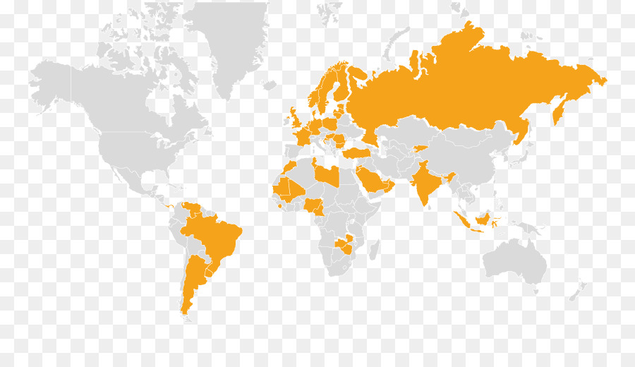 Mapa Mundial，Países PNG