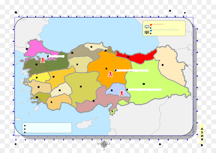 Mapa De Turquía，Geografía PNG