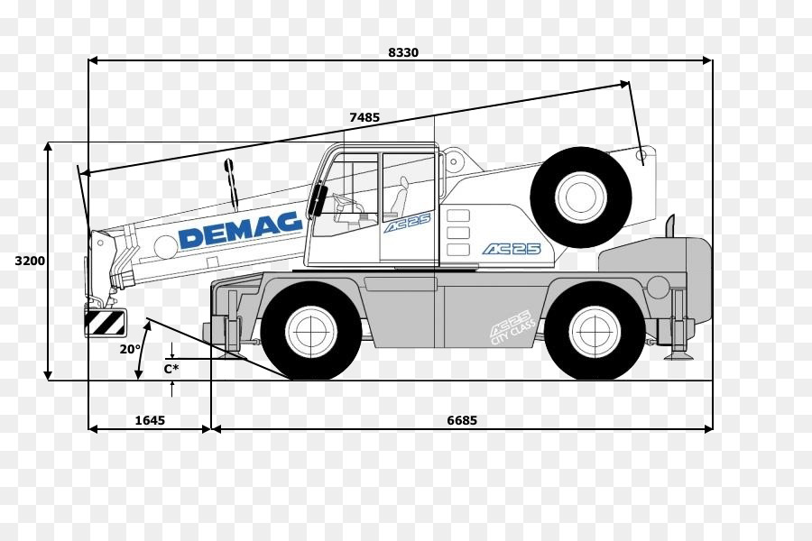 Demag，Grúa PNG