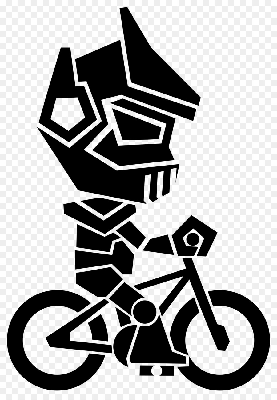 Robot En Bicicleta，Robot PNG