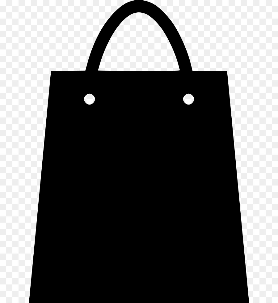 Bolsa Tote Negra，Silueta PNG