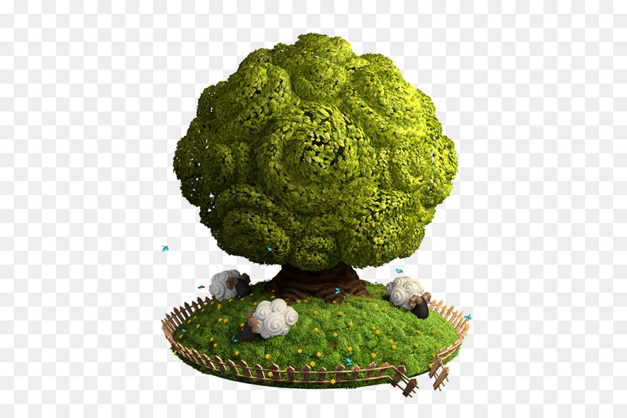 Árbol，3d Infografías PNG