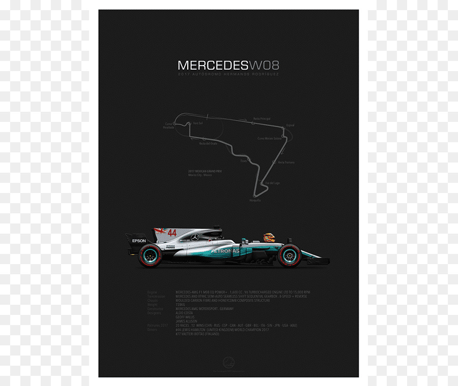 Mercedes Amg F1 W08 Eq Poder，Mercedesbenz PNG