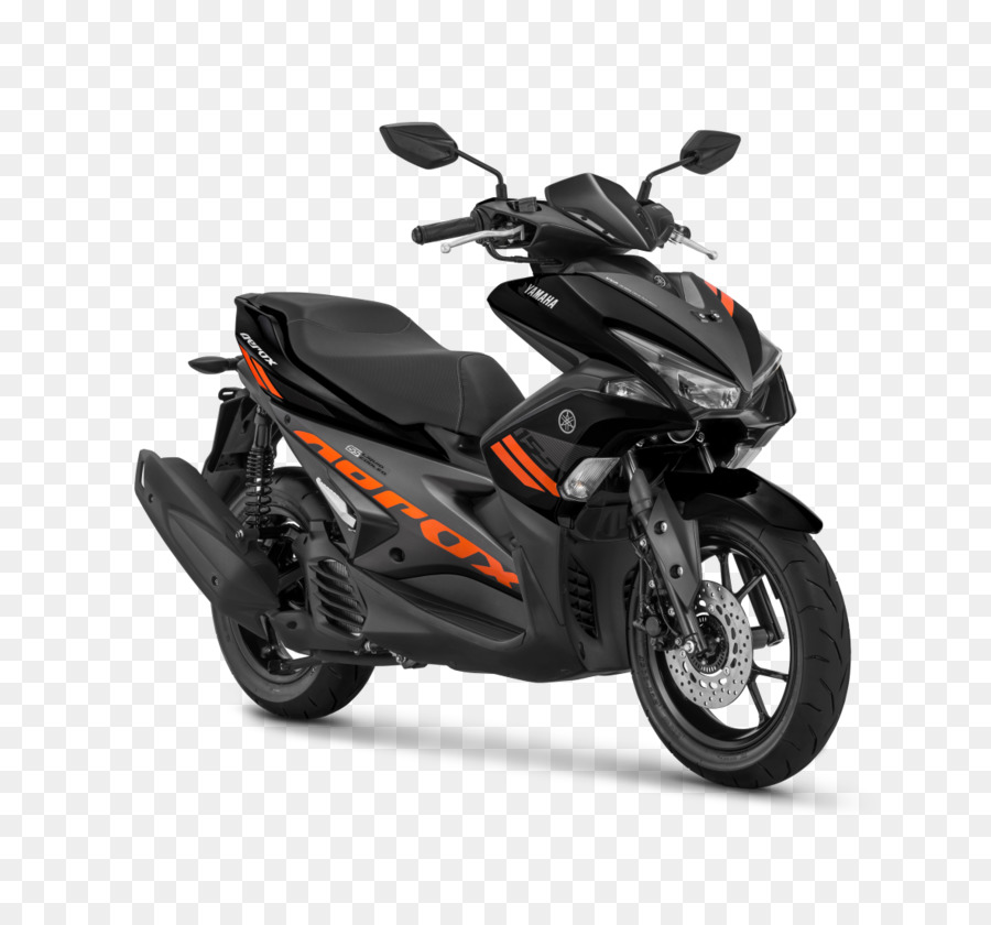 Motocicleta Roja Y Negra，Scooter PNG