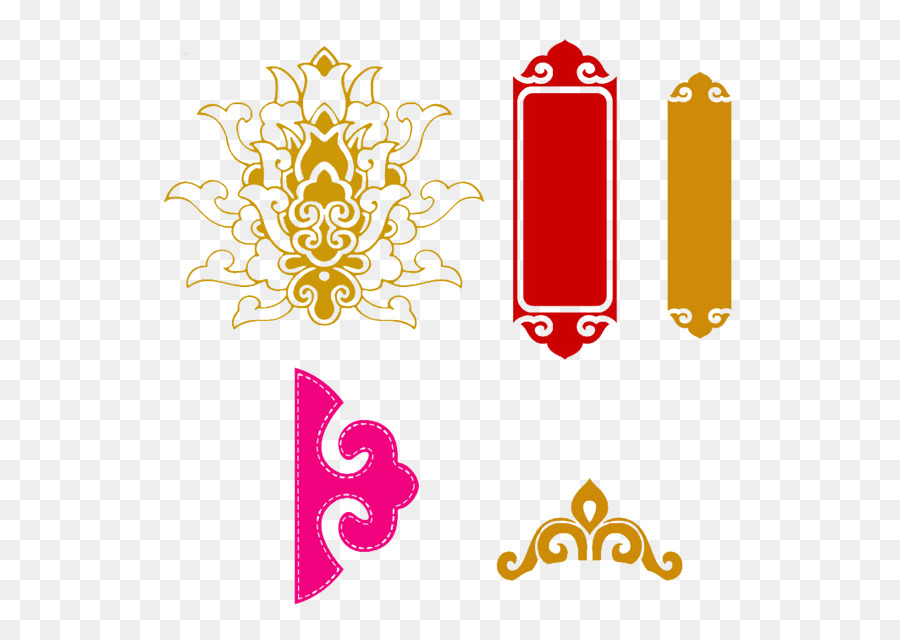 Elementos Decorativos，Ornamento PNG