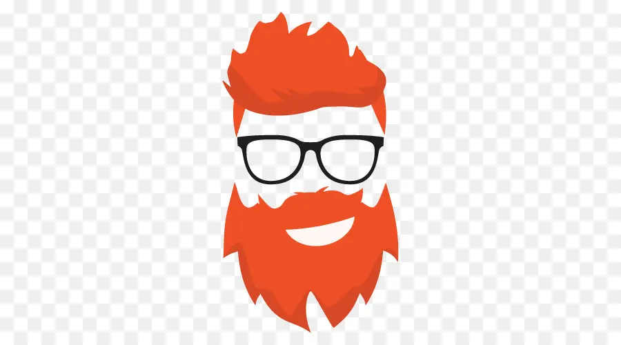 Hipster，Barba PNG