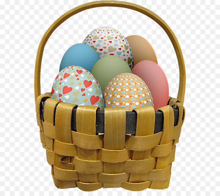 Huevos De Pascua，Cesta PNG