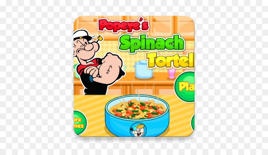 Popeye，Cocina Vegetariana PNG