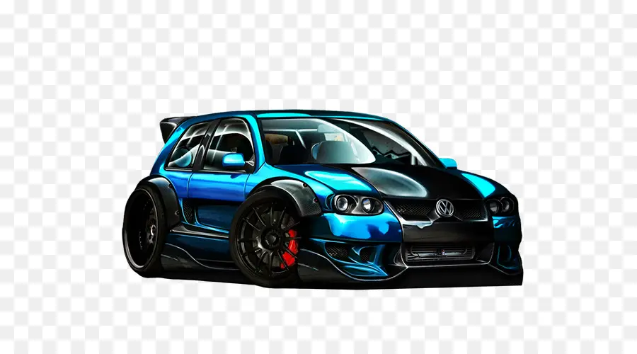 Coche Azul，Auto PNG