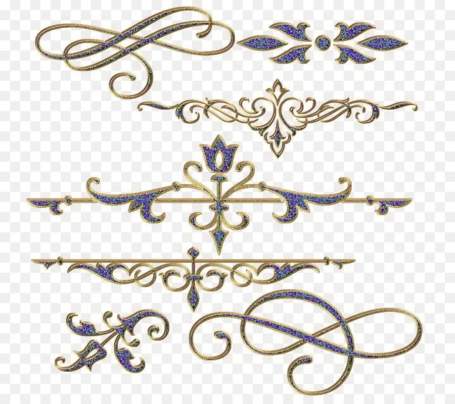 Bordes Decorativos，Ornamento PNG