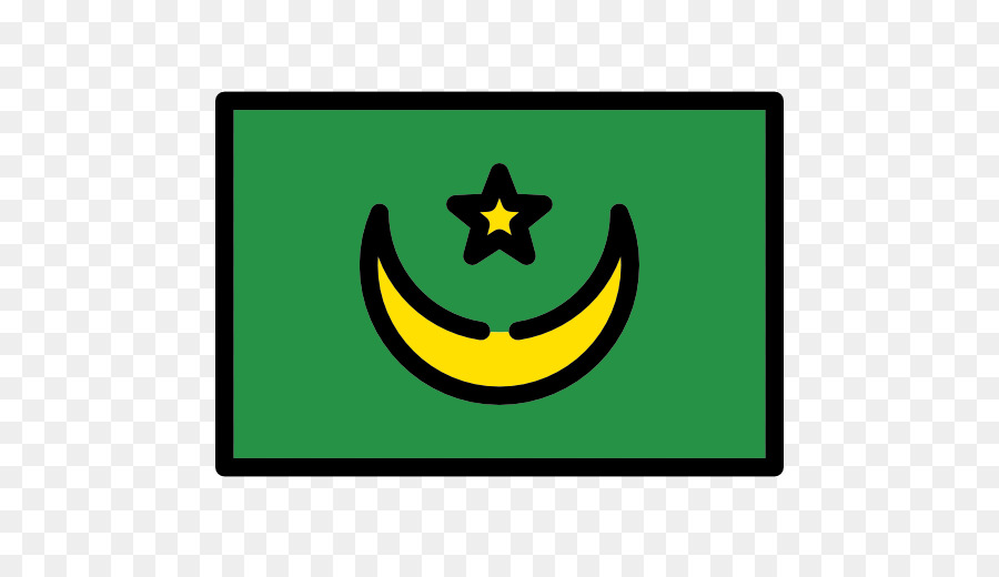 Bandera，Mauritania PNG