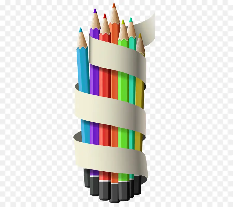 Lápices De Colores，Dibujo PNG