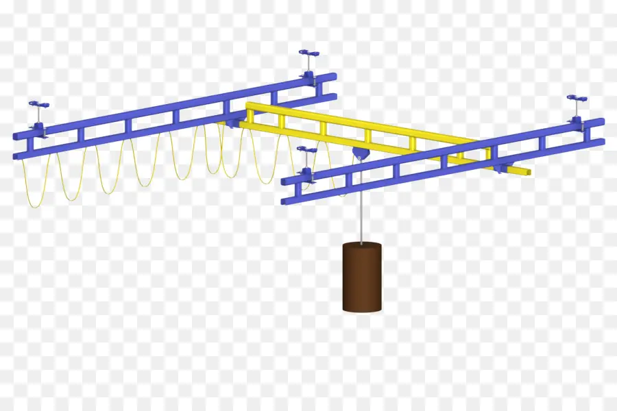 Modelo De Grúa，Construcción PNG