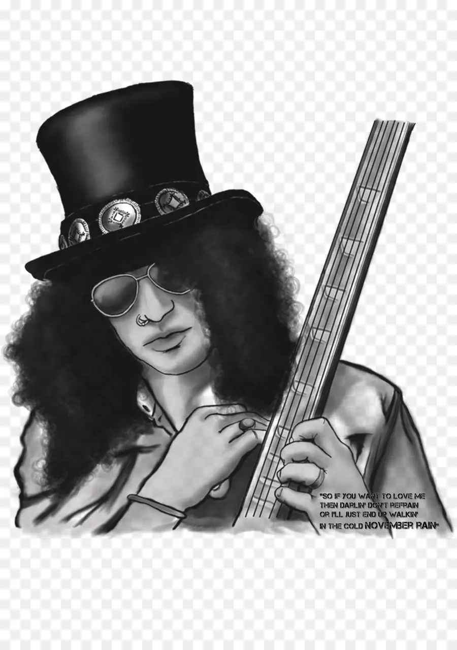 Slash，Guns N Roses PNG