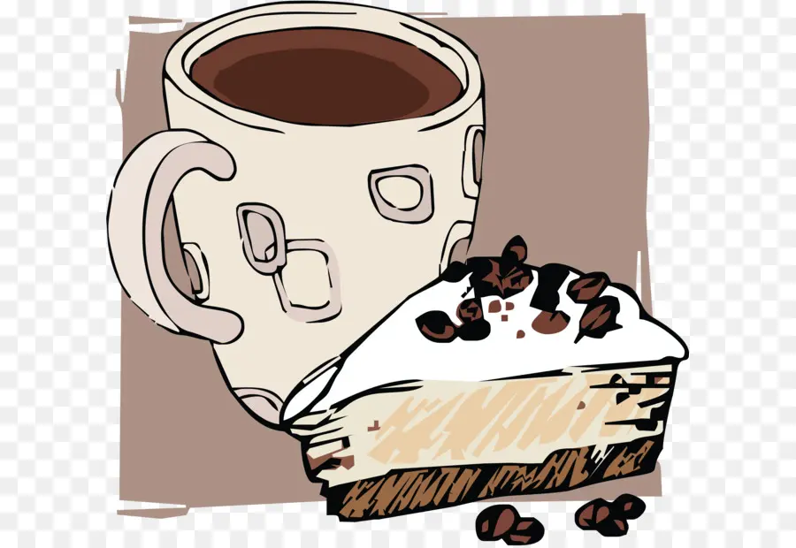 Café，Pastel PNG