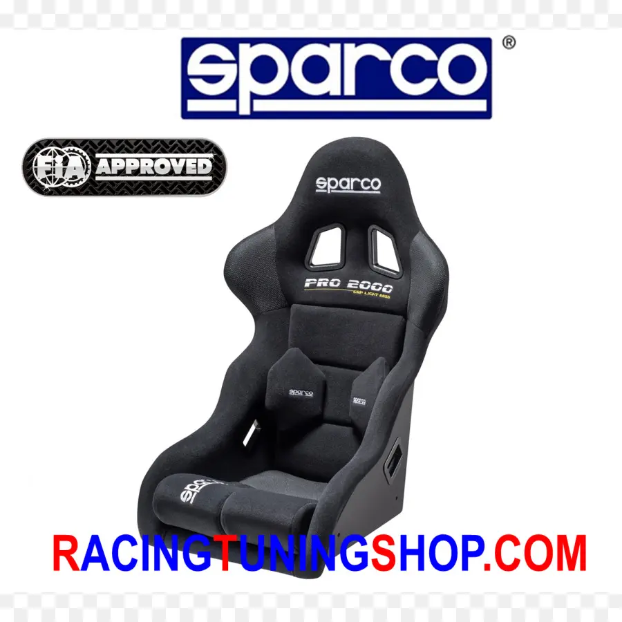 Asiento De Carreras Negro，Sparco PNG