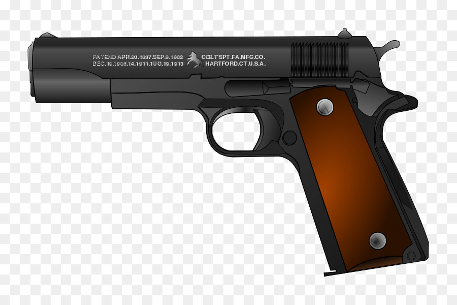 M1911 Pistola，45 Acp PNG