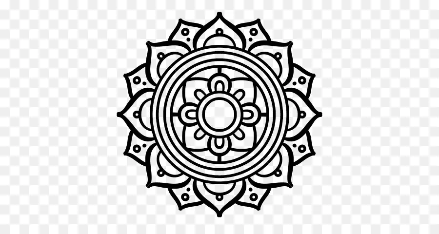 Mandala，Diseño PNG