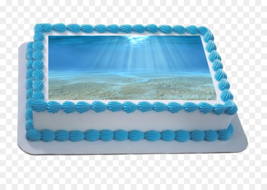 Pastel，Glaseado Azul PNG