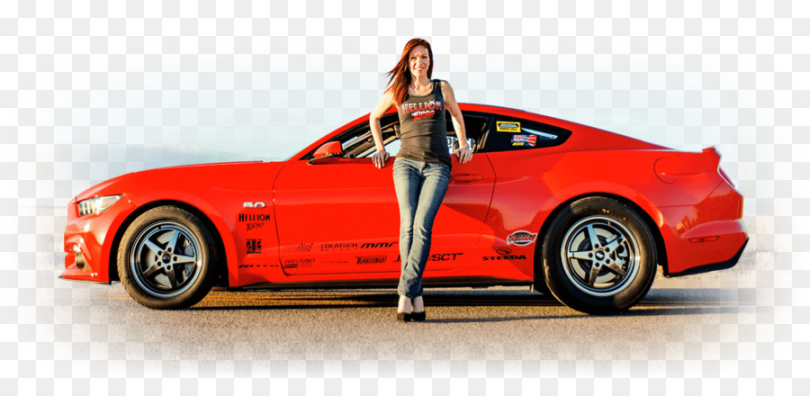 Coche Rojo，Mujer PNG