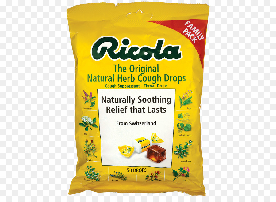 Pastillas Para La Garganta，Ricola PNG